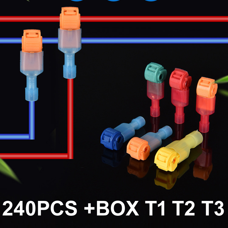 Automatic Wire Stripper Cutter - 240개입 T1, T2, T3 커넥터 스트리퍼,