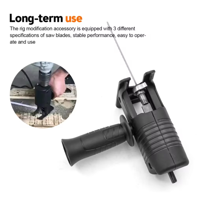 휴대용 전기 드릴 개조 공구 부착물(목재 및 금속 절단 - Reciprocating Saw Attachment Drill 리뷰 및 가격