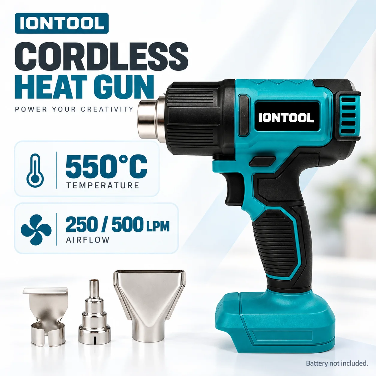 IONTOOL 무선 열풍기 550C: 가정용 수축 튜브 - Cordless Heat Gun For Shrink Tubing 리뷰 및 가격