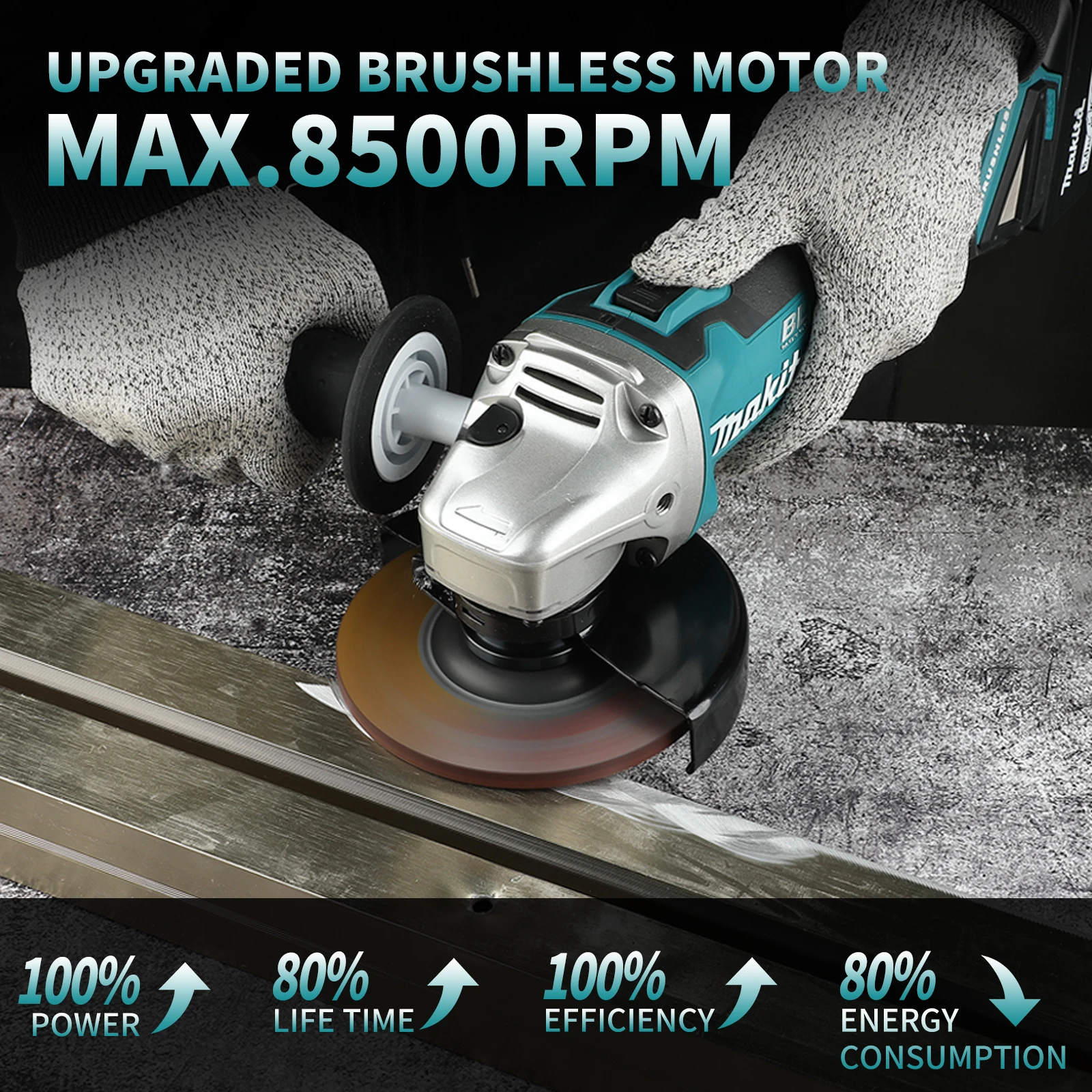 마키타 DGA504 125mm 브러시리스 리튬 앵글 그 - Brushless Angle Grinder Battery Powered 리뷰 및 가격