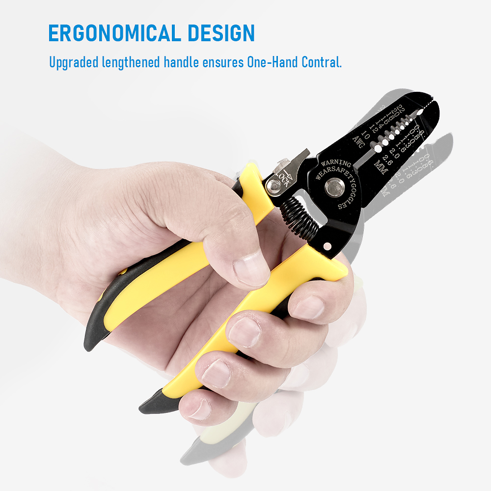 와이어 스트리퍼 플라이어 다기능 케이블 커터 크림퍼 터 - Automatic Wire Stripper Cutter 리뷰 및 가격