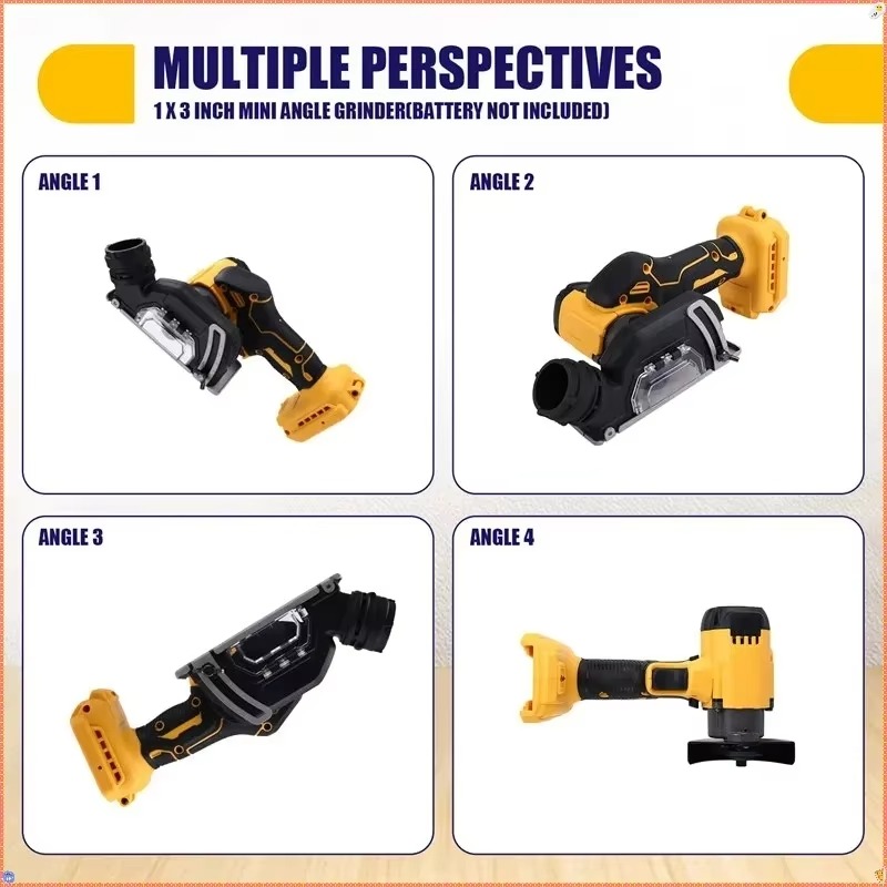 미니 각도 연삭기, 3인치 무선 브러시리스 전기 절단  - Brushless Angle Grinder Battery Powered 리뷰 및 가격