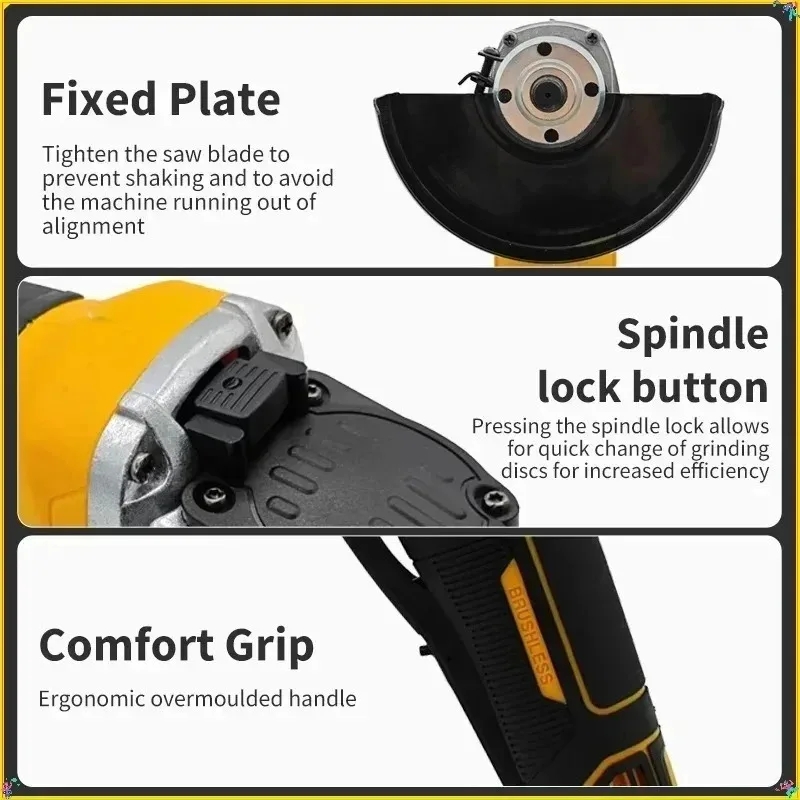 Vesmatity DCG406 브러시리스 앵글 그라인더 - Brushless Angle Grinder Battery Powered 리뷰 및 가격